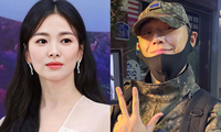 Hai triệu khán giả xem người tình màn ảnh của Song Hye Kyo đăng ảnh trong quân đội