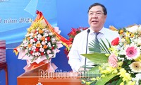 Bí thư Tỉnh ủy Nam Định dự Lễ khai giảng năm học mới tại trường THPT chuyên Lê Hồng Phong