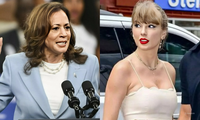 Bà Harris nhắc đến Taylor Swift 28 lần