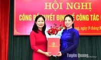 Tỉnh ủy Tuyên Quang công bố quyết định về công tác cán bộ