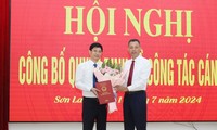 Bổ nhiệm Chủ tịch huyện làm Phó Giám đốc Sở Nông nghiệp và Phát triển nông thôn Sơn La