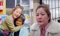 Thúy Nga khóc thương khi vô tình bắt gặp Kim Ngân đang lang thang trên đường 