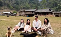 Giới trẻ rủ nhau đến trải nghiệm, chụp ảnh ở ngôi làng nguyên sơ Hang Táu 