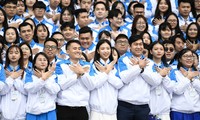 Toàn cảnh phiên trọng thể Đại hội toàn quốc Hội Sinh viên Việt Nam 
