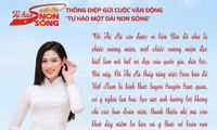 Hoa hậu Đỗ Thị Hà, Huỳnh Thị Thanh Thủy gửi thông điệp lan tỏa cuộc vận động &apos;Tự hào một dải non sông&apos;