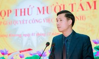 Phó Giám đốc Sở Tài chính 36 tuổi được bầu giữ chức Chủ tịch UBND huyện