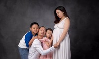 Nhạc sĩ Nguyễn Hải Phong khoe con trai út mới chào đời