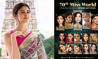 Nhan sắc hoa hậu Ấn Độ được dự đoán nằm trong top 3 mạnh nhất Miss World