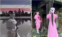TikToker Việt bị chỉ trích vì quay video ở Angkor Wat nhưng ghép hình với vua Thái Lan