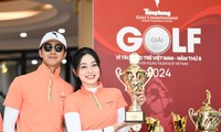 Bình An- Phương Nga và dàn người đẹp rạng rỡ ngày thi đấu Tiền Phong Golf Championship