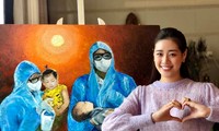 Tác giả bức ảnh bác sĩ bế em bé lên tiếng, Hoa hậu Khánh Vân xin lỗi vì vi phạm bản quyền