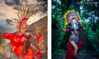 Chiêm ngưỡng phần thi trang phục truyền thống độc nhất vô nhị của Hoa hậu Mexico 2020