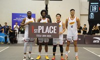 Sở hữu ba cầu thủ trên 2 mét, Saigon Heat lần đầu lên ngôi tại giải bóng rổ 3x3.EXE Premier Vietnam