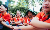 Đại sứ thiếu nhi nắm tay vun đắp tình cảm hữu nghị Việt Nam - Lào - Campuchia