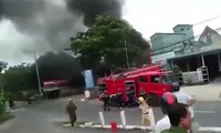 Cháy cây xăng, 2 người bỏng nặng, 1 người chết tại chỗ
