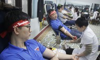Nhiều thanh niên Quảng Trị hiến máu hàng chục lần