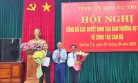 Ban Thường vụ Tỉnh ủy Quảng Trị điều động, chỉ định nhân sự