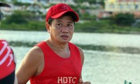 Ông Đoàn Ngọc Hải hoàn thành đường chạy Tiền Phong Marathon