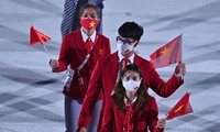 Trực tiếp Lễ khai mạc Olympic Tokyo 2020: Lá cờ Việt Nam tung bay