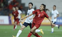 Hạ Campuchia 4-0, tuyển nữ Việt Nam vào chung kết