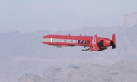 Tên lửa Ra'ad của Pakistan được phóng từ máy bay, có khả năng mang đầu đạn hạt nhân (Ảnh: AFP) 