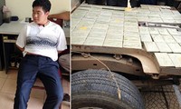 Tàng Keangnam và lượng ma túy khủng được cơ quan Công an thu giữ trên 2 xe ô tô của Tàng.