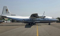Chiếc Y-8F-200 số hiệu 5820 trước khi gặp nạn. Ảnh: Irrawaddy.