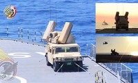 Xe phòng không AN/TWQ-1 trên tàu đổ bộ Mistral của Ai Cập. Ảnh: Hải quân Ai Cập.