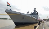 Hai tàu Hải quân Ấn Độ ghé thăm cảng Hải Phòng