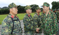 Chủ tịch nước Trần Đại Quang thăm, làm việc với Bộ Quốc phòng
