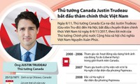 [Infographics] Thủ tướng Canada Justin Trudeau thăm Việt Nam