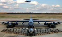  Máy bay ném bom chiến lược B-52 có khả năng mang theo khối lượng vũ khí "khổng lồ".