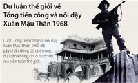 [Infographics] Dư luận thế giới về Tổng tiến công Mậu Thân 1968