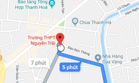 Khu đất hiện tại của Trường THPT Nguyễn Trãi nằm ở khu vực trung tâm TP.Thanh Hóa