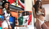 MC nóng bỏng nhất thế giới ăn mừng chiến thắng của Mexico