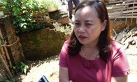 Bà Nguyễn Ngọc Hoa, Giám đốc Trung tâm Y tế dự phòng huyện Tân Sơn thông tin sự việc.