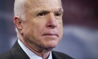 Ông McCain sẽ là thượng nghị sĩ thứ 13 được tổ chức tang lễ tại Điện Capitol. Ảnh: AP.