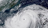 Hình ảnh siêu bão Mangkhut nhìn từ không trung Ảnh: CƠ QUAN KHÍ TƯỢNG NHẬT BẢN