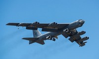 Máy bay ném bom B-52. Ảnh: Không quân Mỹ. 