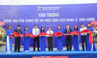 Khai trương Trung tâm tiêm chủng VNVC Thanh Lễ, tỉnh Bình Dương sáng 31/10