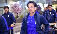 Tuyển Campuchia tới Hà Nội, chuẩn bị trận đấu với tuyển Việt Nam