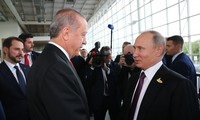 Tổng thống Thổ Nhĩ Kỳ Tayyip Erdogan muốn làm trung gian hoà giải giữa Nga và Ukraine. Ảnh: AP