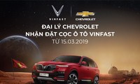 Đại lý Chevrolet chính thức nhận đặt cọc ôtô Vinfast 