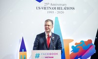 Ông Daniel Kritenbrink, Đại sứ Đặc mệnh toàn quyền Hoa Kỳ tại Việt Nam phát biểu tại sự kiện