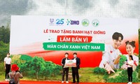 Omo trao tặng 40.000 banh hạt giống cho rừng phòng hộ Việt Nam 