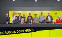 Quyền chủ tịch VFF ông Trần Quốc Tuấn thăm và làm việc với đại diện CLB tại Bundesliga 