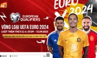 Xem vòng loại Euro 2024 trực tiếp trên truyền hình MyTV: Khởi tranh lượt trận 5, 6