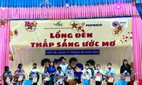 Công ty thực phẩm PepsiCo chung tay mang ước mơ trung thu tới điểm trường Gia Lai