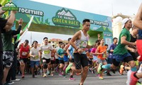 2000 runner &apos;phủ xanh&apos; thành phố Phủ Lý tại giải chạy YIC Hanam Green Race 
