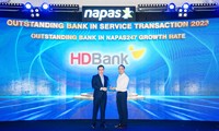 HDBank dẫn đầu tốc độ tăng trưởng số lượng giao dịch NAPAS 247